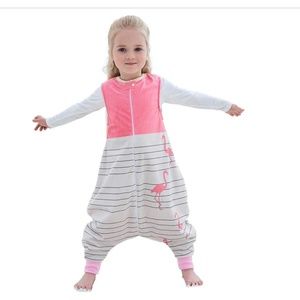 New MICHLEY Toddler Sleep Sack FLAMINGO Sleeveless Size Small 1-3T